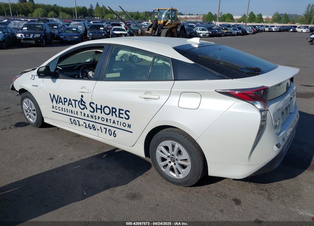 2017 TOYOTA PRIUS VIN: JTDKBRFU1H3545801