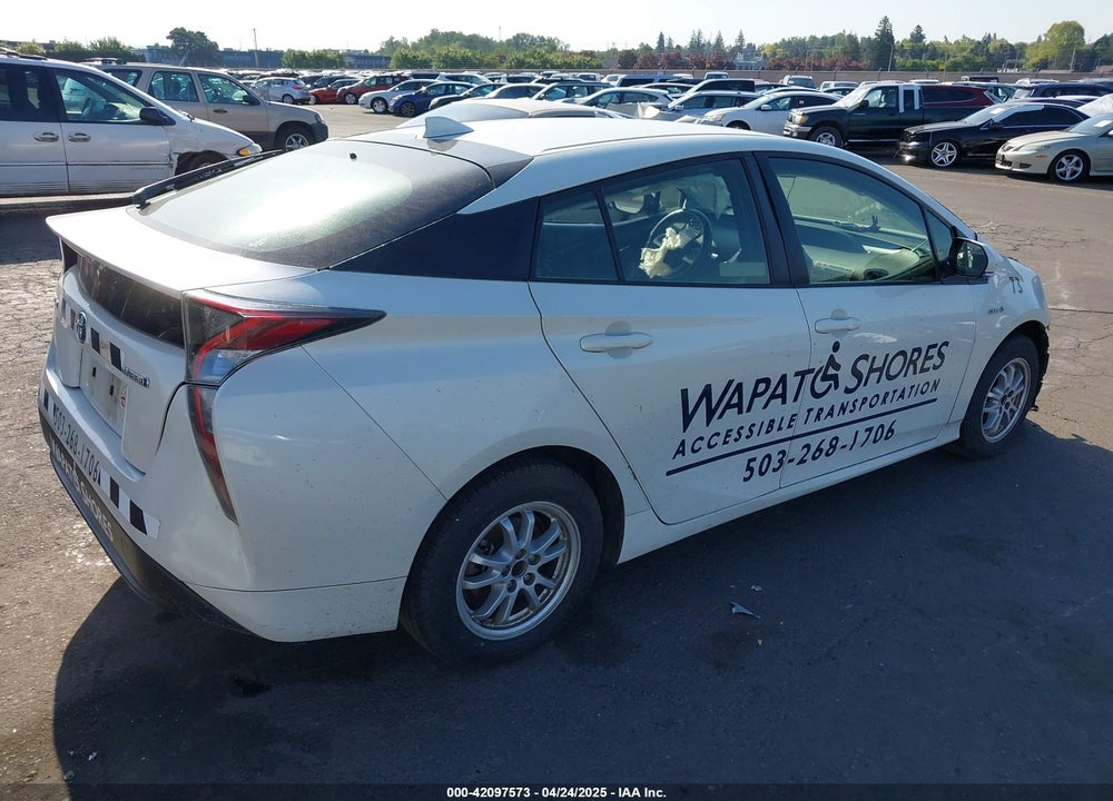 2017 TOYOTA PRIUS VIN: JTDKBRFU1H3545801