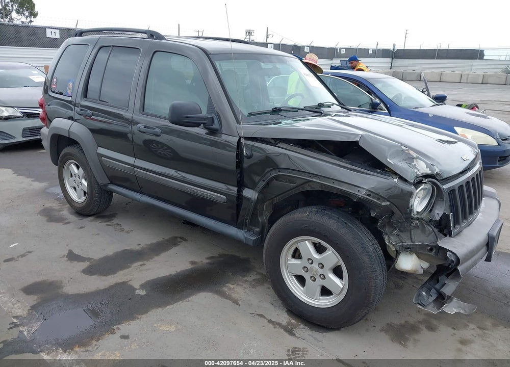2006 JEEP LIBERTY SPORT VIN: 1J4GK48K26W166171