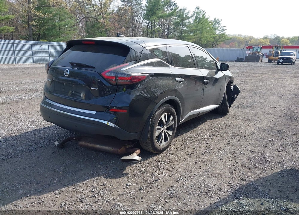 2021 NISSAN MURANO S INTELLIGENT AWD VIN: 5N1AZ2AS8MC122286