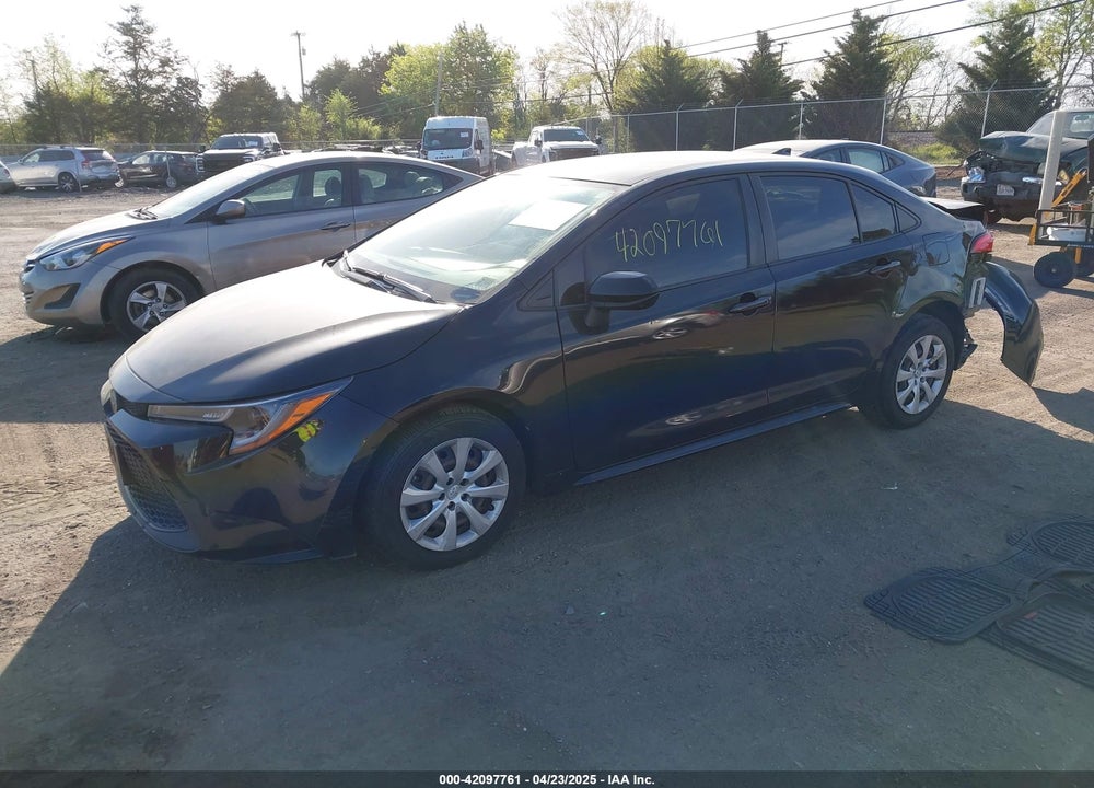 2020 TOYOTA COROLLA VIN: JTDEPRAE3LJ090713