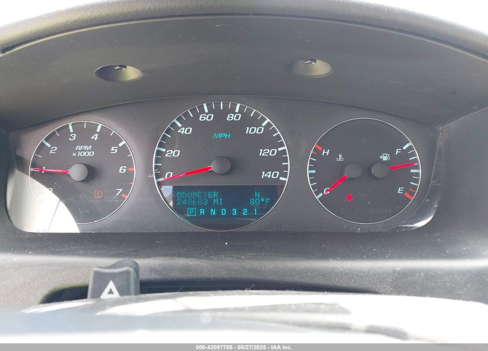 2011 CHEVROLET IMPALA VIN: 2G1WG5EK9B1268333