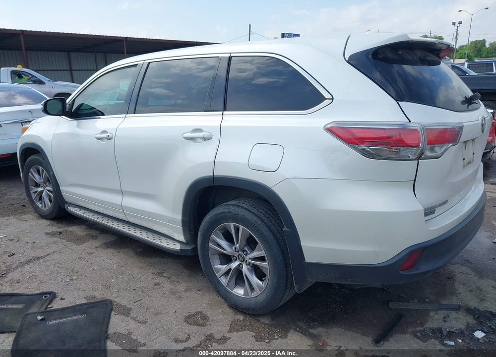 2016 TOYOTA HIGHLANDER VIN: 5TDZKRFHXGS173146