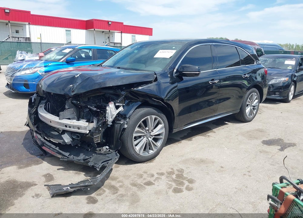 2017 ACURA MDX VIN: 5FRYD4H57HB032244