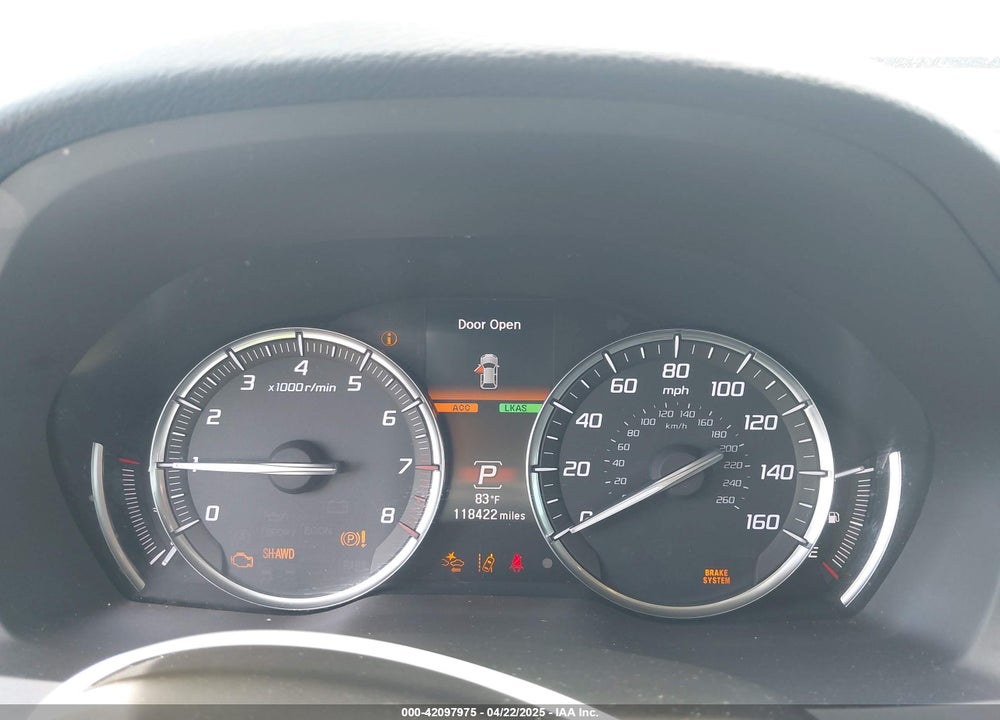 2017 ACURA MDX VIN: 5FRYD4H57HB032244