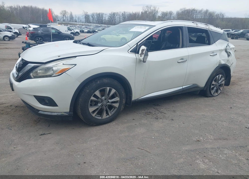 2017 NISSAN MURANO PLATINUM/S/SL/SV VIN: 5N1AZ2MH7HN119017