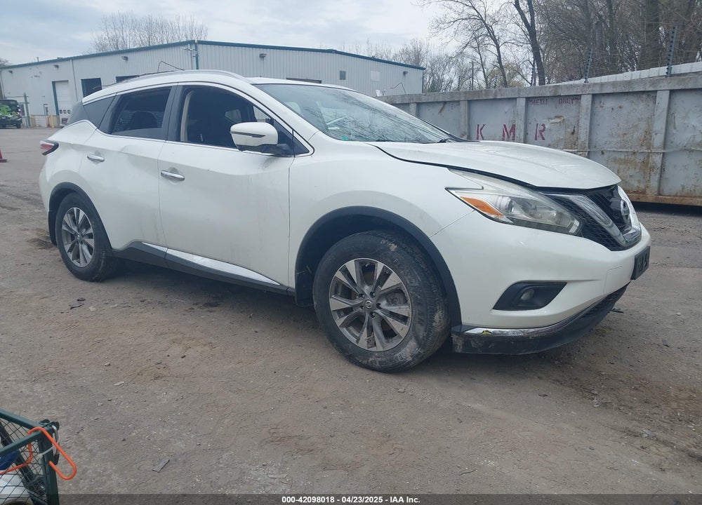 2017 NISSAN MURANO PLATINUM/S/SL/SV VIN: 5N1AZ2MH7HN119017