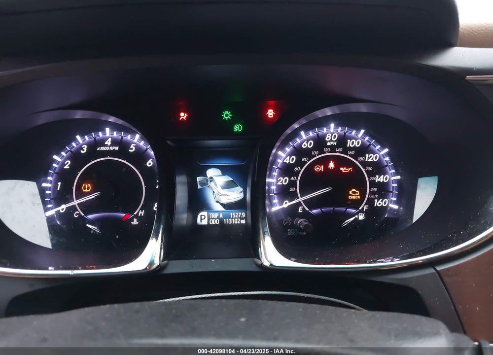2013 TOYOTA AVALON VIN: 4T1BK1EB4DU040837