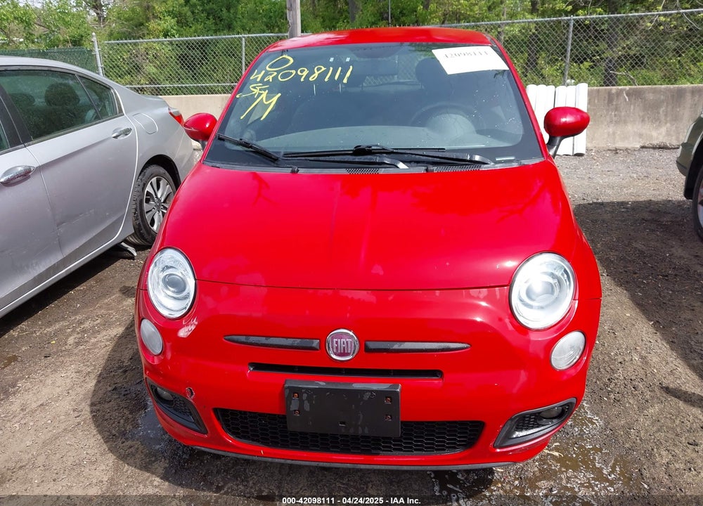 2012 FIAT 500 SPORT VIN: 3C3CFFBR1CT366328