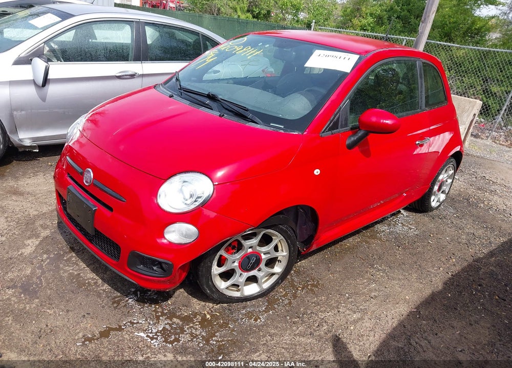 2012 FIAT 500 SPORT VIN: 3C3CFFBR1CT366328