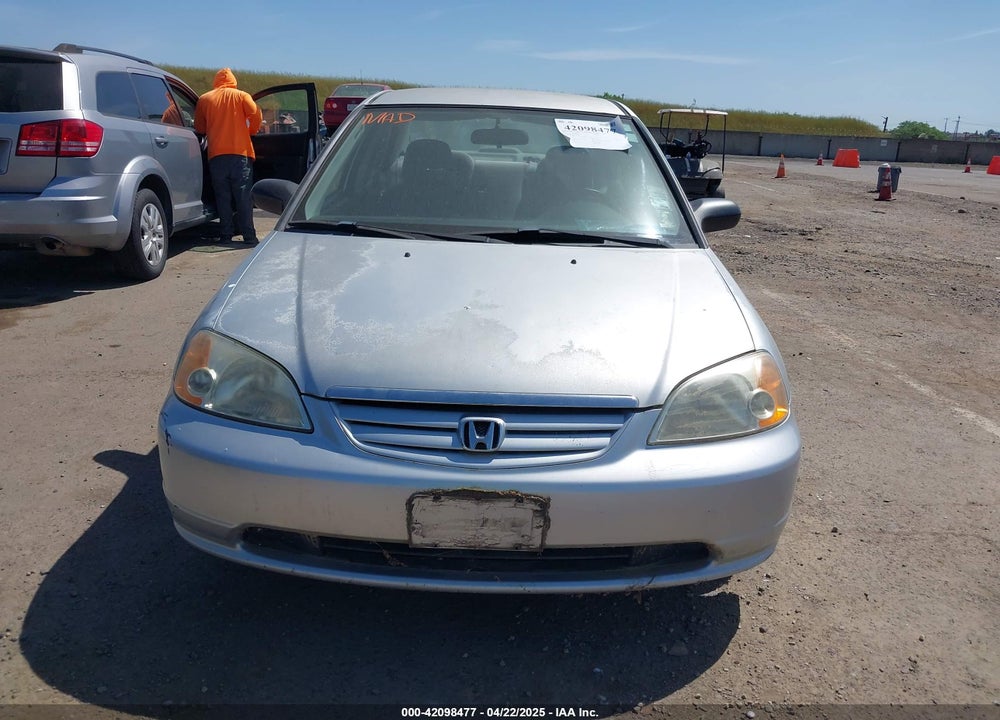 2001 HONDA CIVIC LX VIN: 2HGES16531H589391