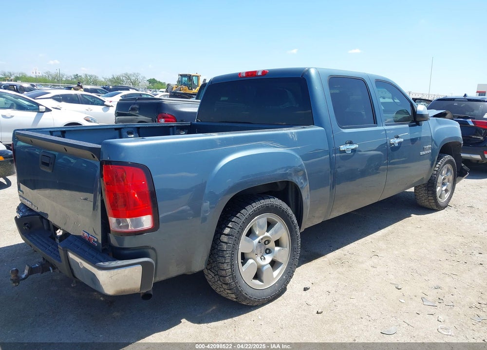 2011 GMC SIERRA 1500 SLE VIN: 3GTP1VE08BG378079