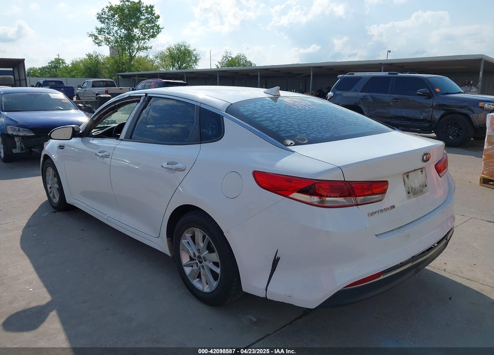2016 KIA OPTIMA LX VIN: KNAGT4L38G5083772