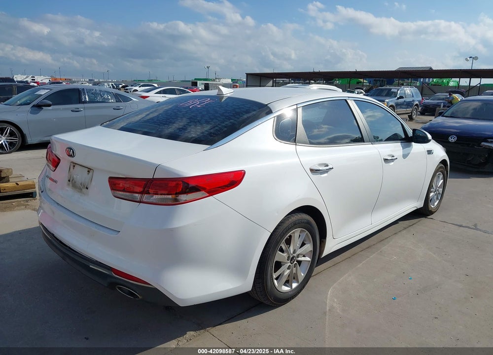 2016 KIA OPTIMA LX VIN: KNAGT4L38G5083772
