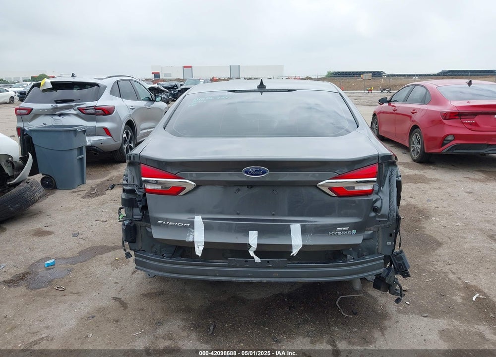 2019 FORD FUSION HYBRID VIN: 3FA6P0LU3KR210122
