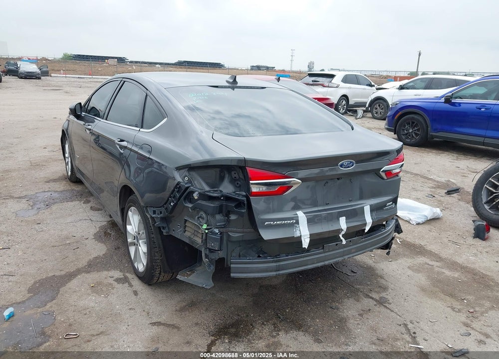 2019 FORD FUSION HYBRID VIN: 3FA6P0LU3KR210122