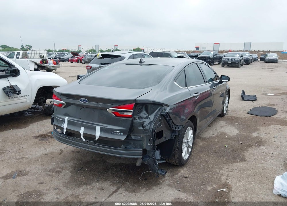2019 FORD FUSION HYBRID VIN: 3FA6P0LU3KR210122