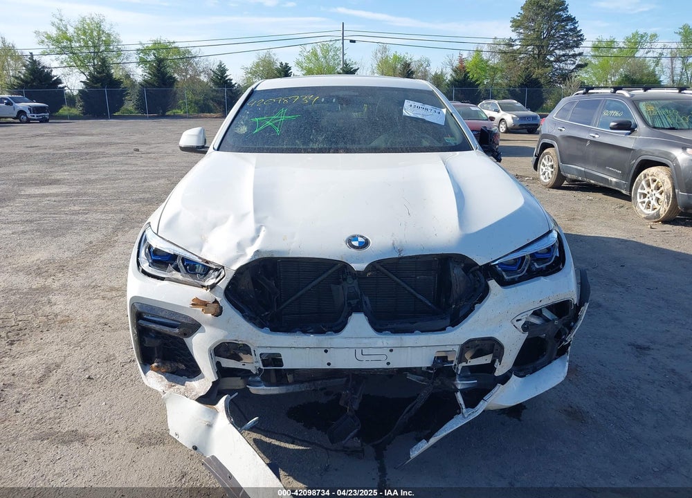 2021 BMW X6 M50I VIN: 5UXCY8C07M9E09762