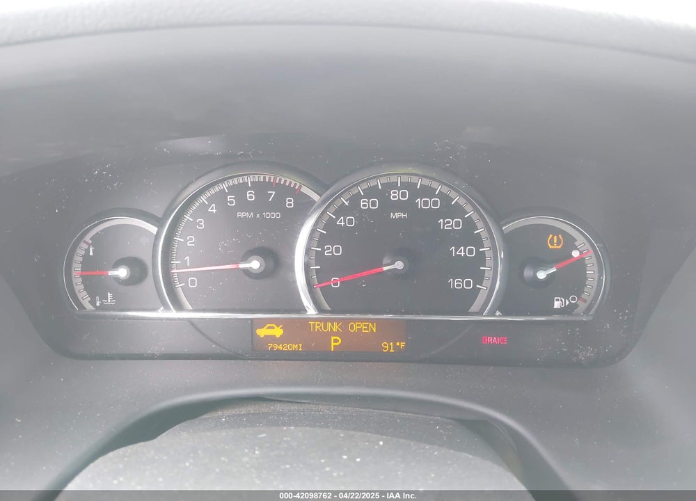 2008 CADILLAC STS V6 VIN: 1G6DW67V380162952
