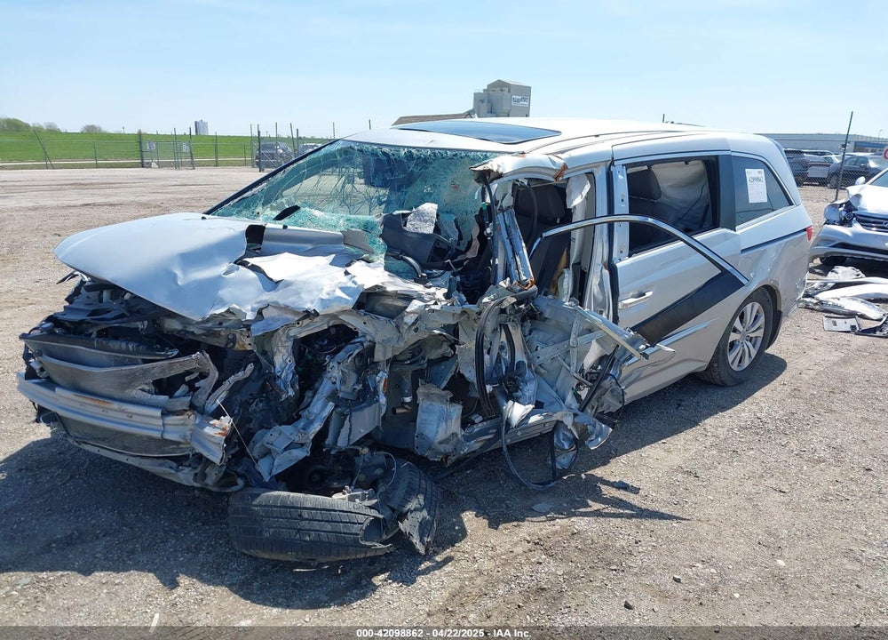 2015 HONDA ODYSSEY EX-L VIN: 5FNRL5H63FB107168