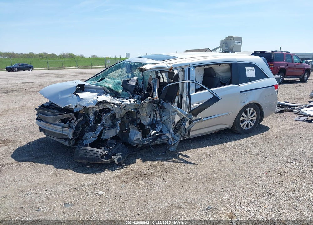 2015 HONDA ODYSSEY EX-L VIN: 5FNRL5H63FB107168