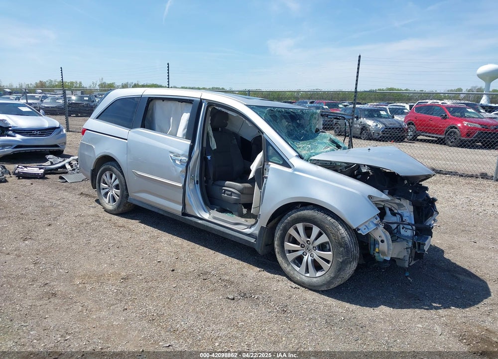 2015 HONDA ODYSSEY EX-L VIN: 5FNRL5H63FB107168