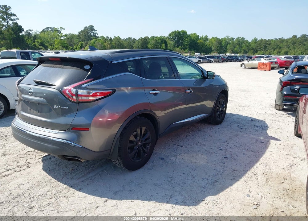 2017 NISSAN MURANO SV VIN: 5N1AZ2MH7HN152857