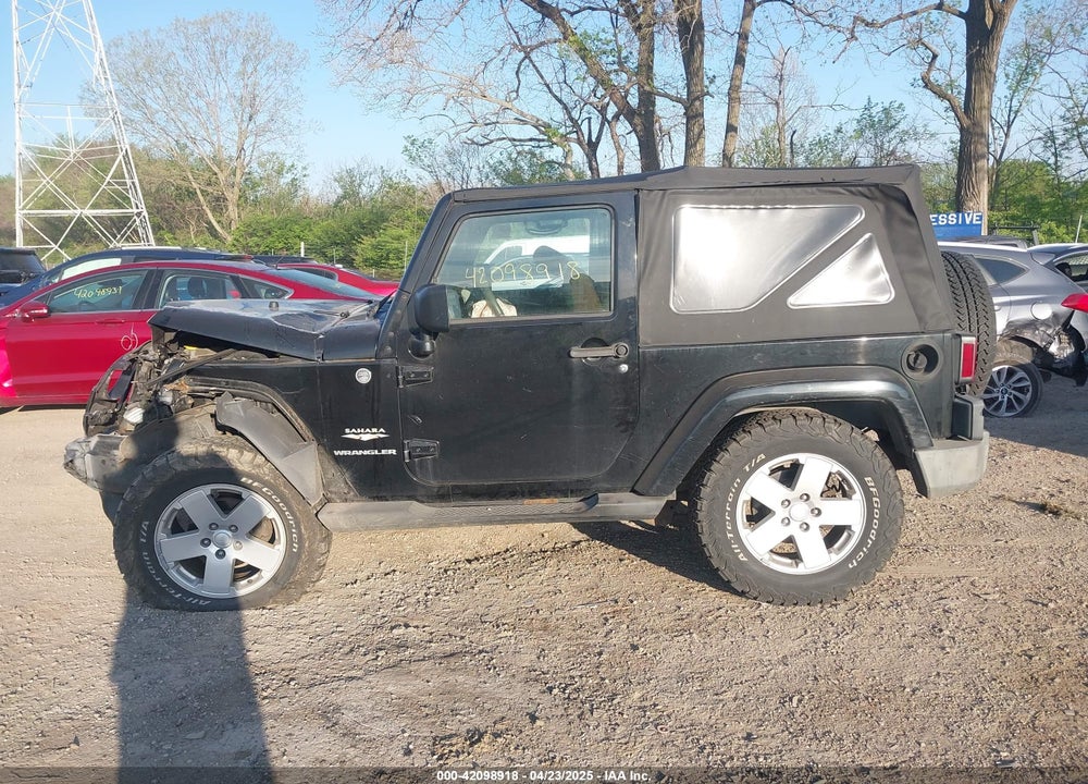 2007 JEEP WRANGLER SAHARA VIN: 1J4FA54167L204991