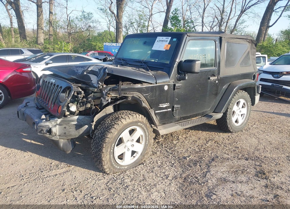 2007 JEEP WRANGLER SAHARA VIN: 1J4FA54167L204991