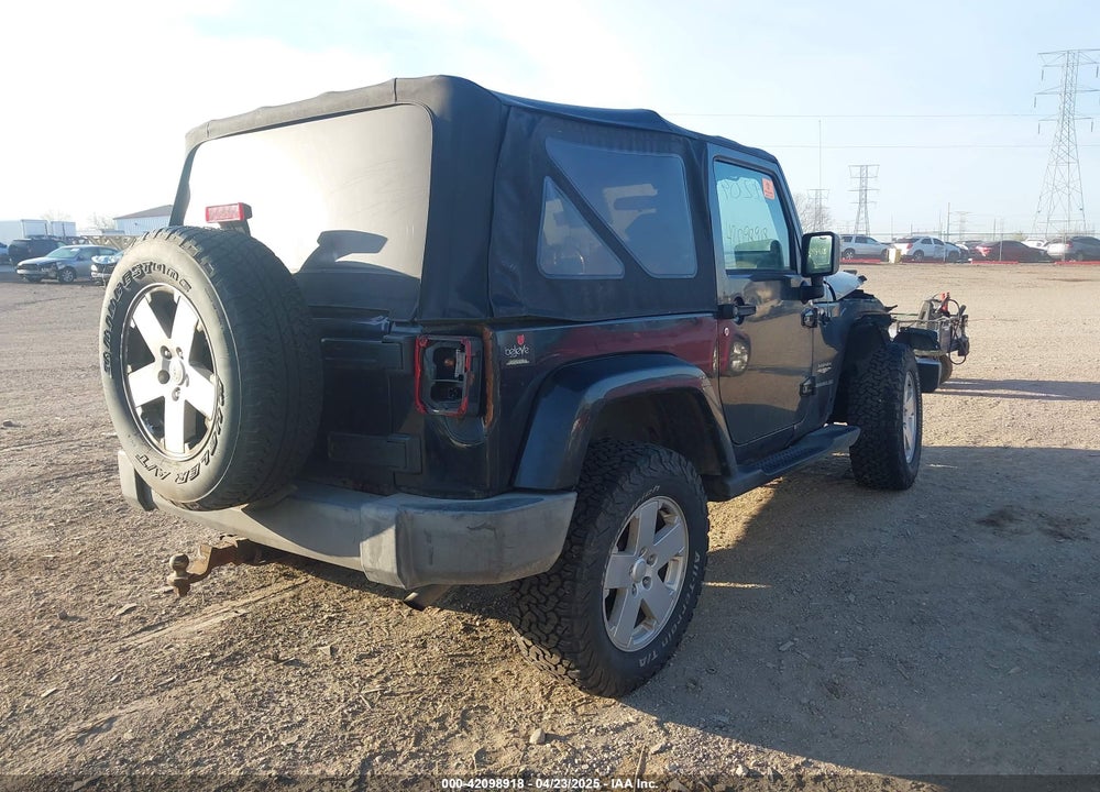 2007 JEEP WRANGLER SAHARA VIN: 1J4FA54167L204991