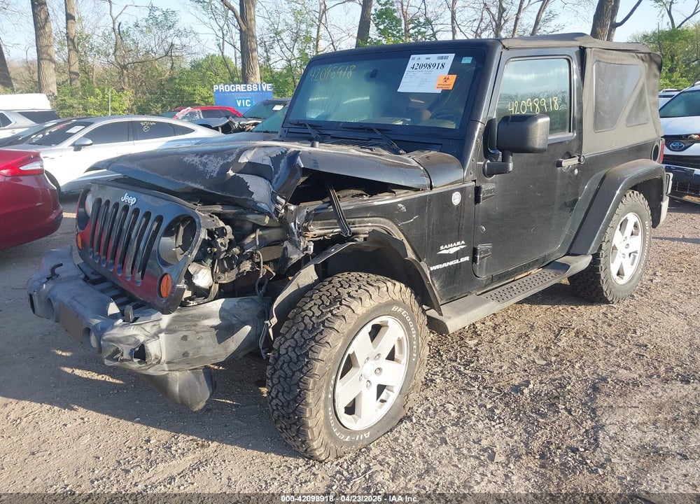 2007 JEEP WRANGLER SAHARA VIN: 1J4FA54167L204991
