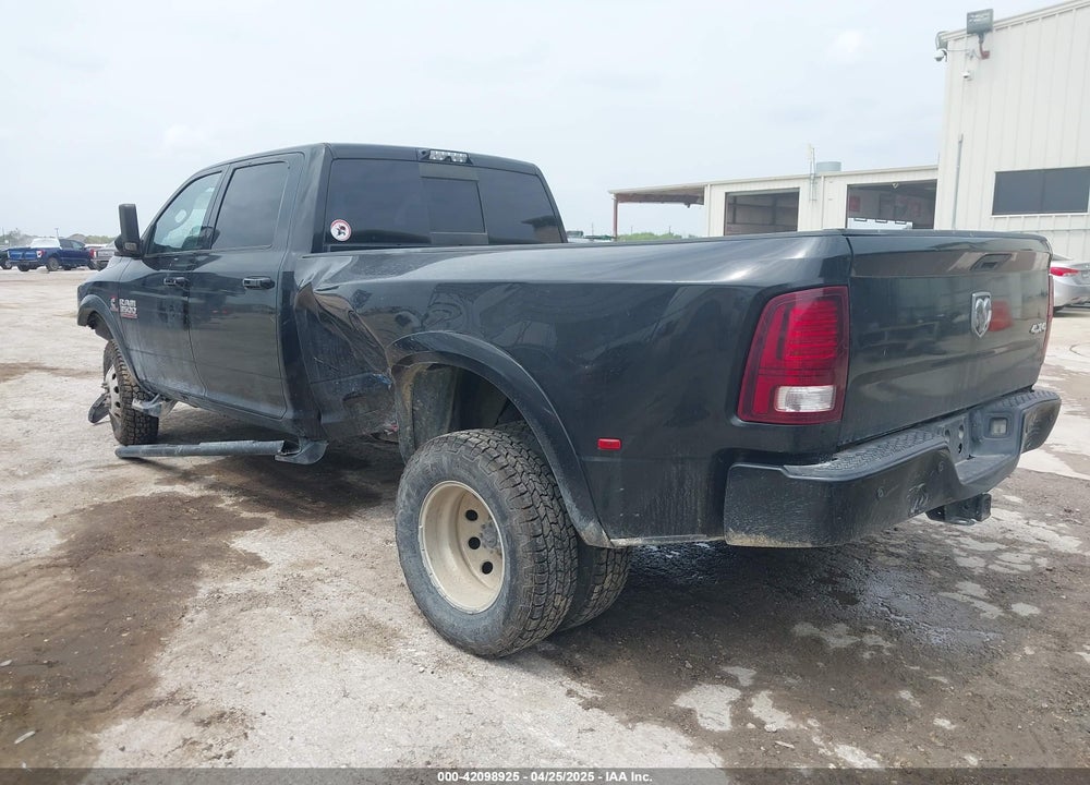 2018 RAM 3500 LAIE  4X4 8' BOX VIN: 3C63RRJL6JG354724