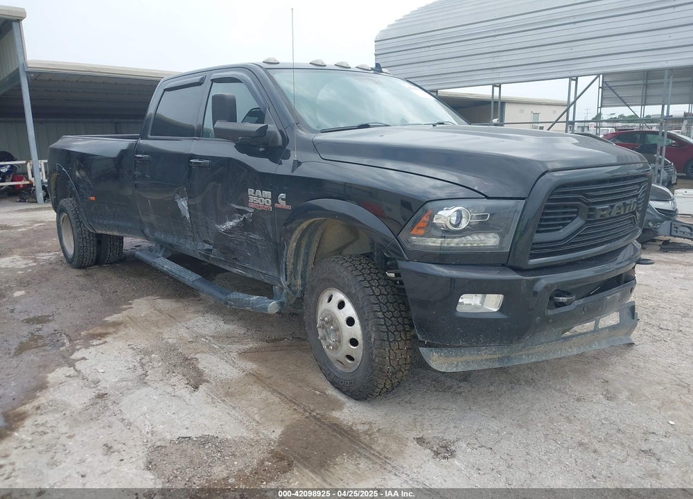2018 RAM 3500 LAIE  4X4 8' BOX VIN: 3C63RRJL6JG354724