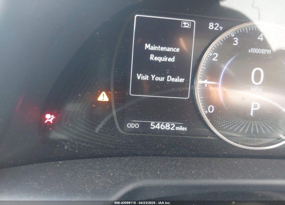2019 LEXUS ES350 VIN: 58ABZ1B12KU022530