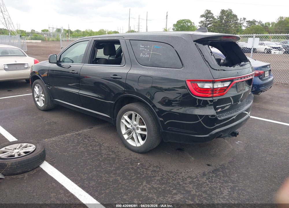 2022 DODGE DURANGO VIN: 1C4RDJDG9NC219473