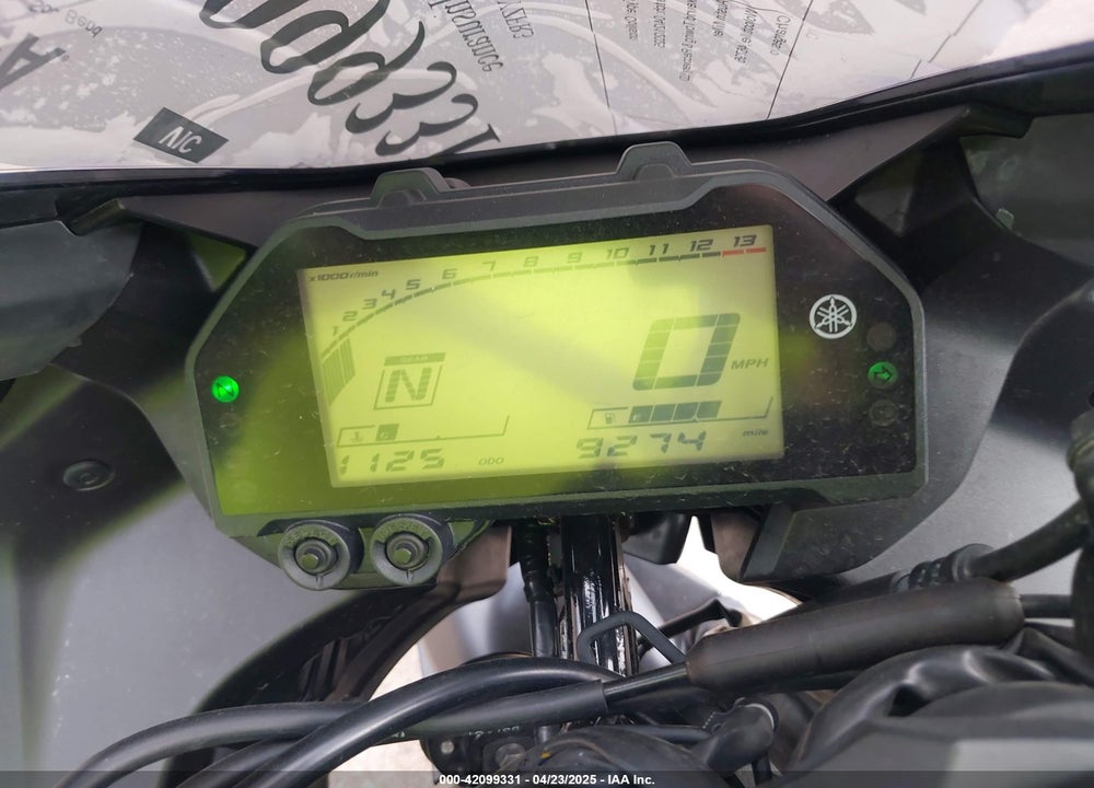 2020 YAMAHA YZFR3 VIN: MH3RH17Y9LK003524