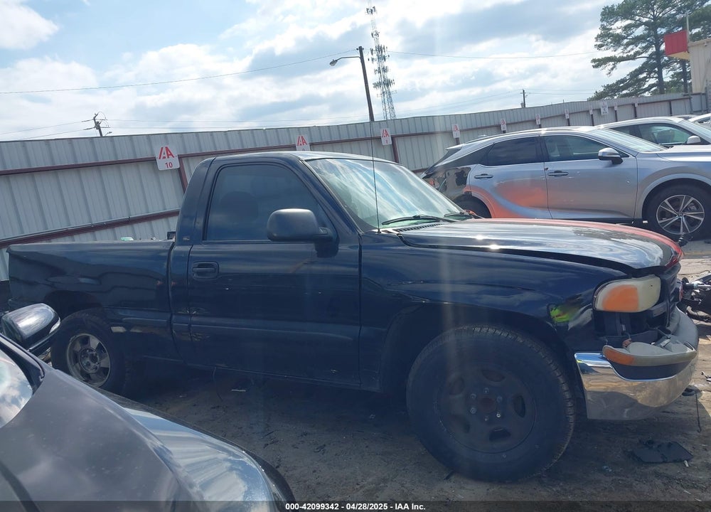 2002 GMC SIERRA 1500 VIN: 1GTEC14W02Z260723