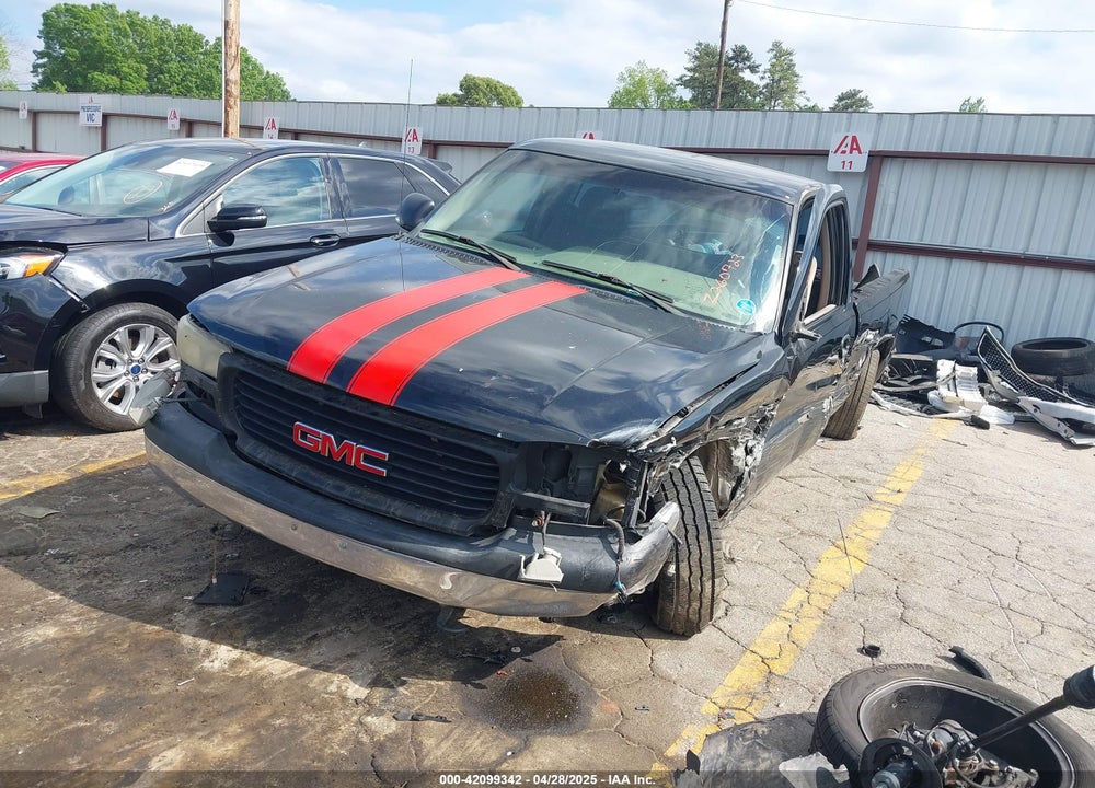 2002 GMC SIERRA 1500 VIN: 1GTEC14W02Z260723