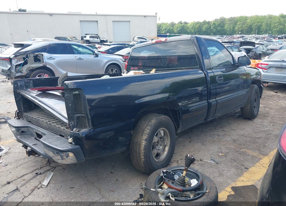 2002 GMC SIERRA 1500 VIN: 1GTEC14W02Z260723