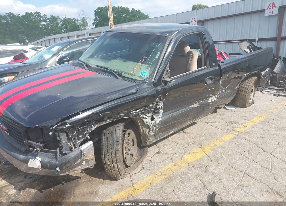 2002 GMC SIERRA 1500 VIN: 1GTEC14W02Z260723