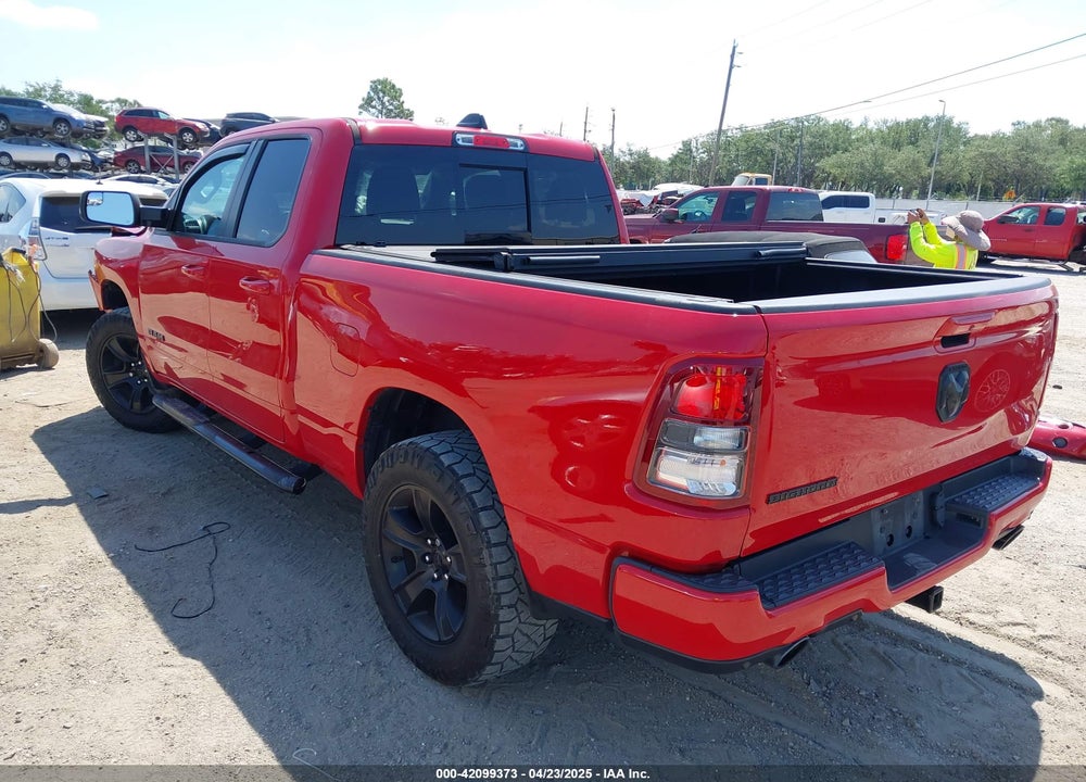 2021 RAM 1500 BIG HORN 4X2 6'4 BOX VIN: 1C6RREBT9MN630245
