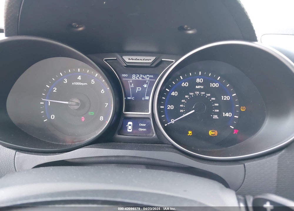 2013 HYUNDAI VELOSTER VIN: KMHTC6AE6DU097460