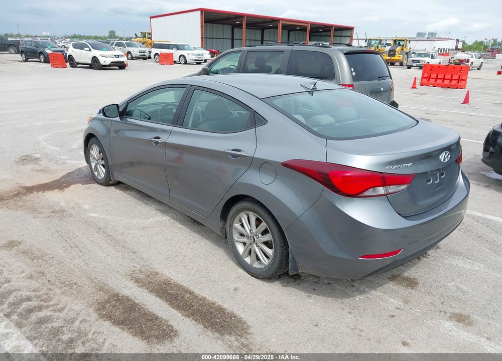 2016 HYUNDAI ELANTRA SE VIN: KMHDH4AE6GU633838