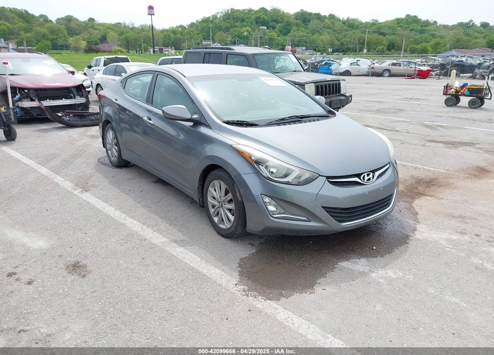 2016 HYUNDAI ELANTRA SE VIN: KMHDH4AE6GU633838