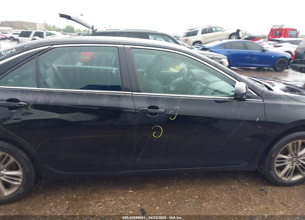 2016 TOYOTA CAMRY SE VIN: 4T1BF1FKXGU215681