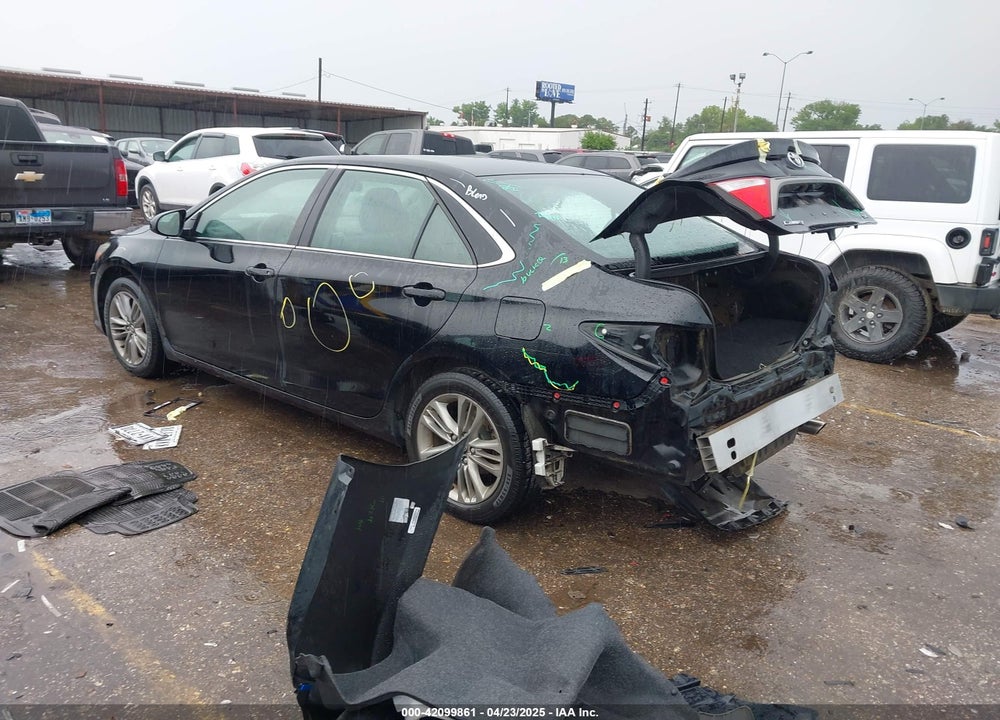 2016 TOYOTA CAMRY SE VIN: 4T1BF1FKXGU215681