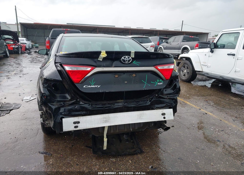 2016 TOYOTA CAMRY SE VIN: 4T1BF1FKXGU215681