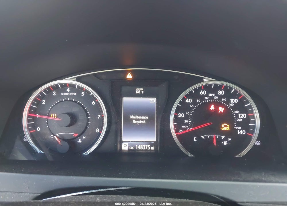 2016 TOYOTA CAMRY SE VIN: 4T1BF1FKXGU215681