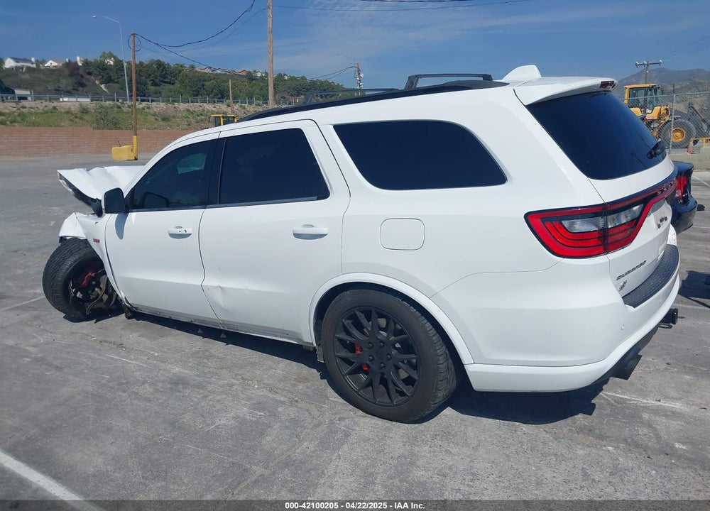 2018 DODGE DURANGO SRT AWD VIN: 1C4SDJGJ3JC175408