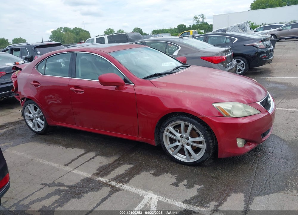 2006 LEXUS IS 250 VIN: JTHBK262865008848